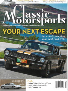 CLASSIC MOTORSPORTS 2020 JULY - PORSCHE OUTLAW 356, SHELBY MUSTANG,BOXSTER PROJ